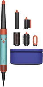 Dyson Airwrap i.d.™ Multi-Styler (Ceramic Platina & Topaz) – 6-in-1 Intelligent Hair Styler with Bluetooth, Personalized Curl Sequence & No Heat Damage