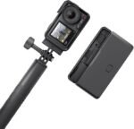 DJI Osmo Action 4 Adventure Combo – 4K/120fps Waterproof Action Camera, 1/1.3″ Sensor, 10-bit D-Log M, 155° Wide FOV, 3 Extra Batteries, Ultra-Stable HorizonSteady