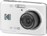 KODAK PIXPRO FZ45-BK 16MP Digital Camera – 4X Optical Zoom, 27mm Wide Angle Lens, 1080p Full HD Video, 2.7" LCD Screen (White) - Image 4