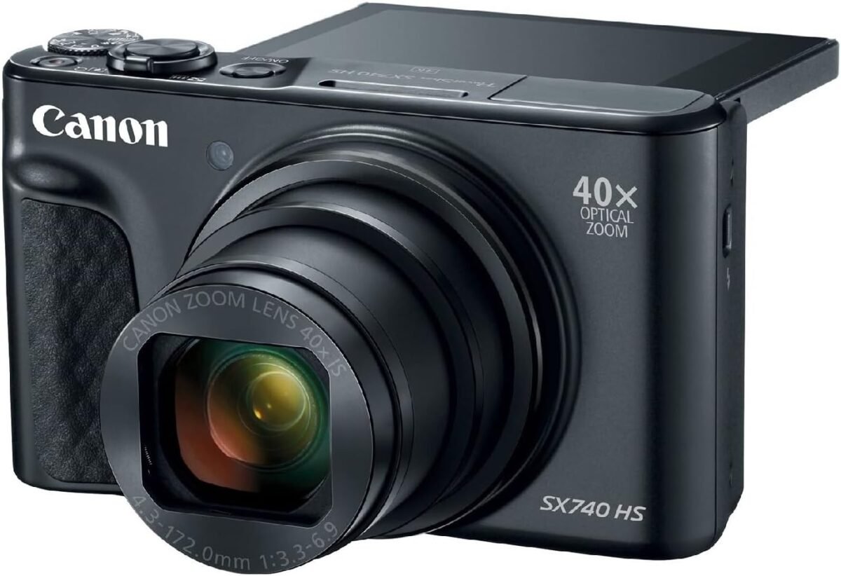 Canon Power Shot SX740 HS Lite - Black - Image 4