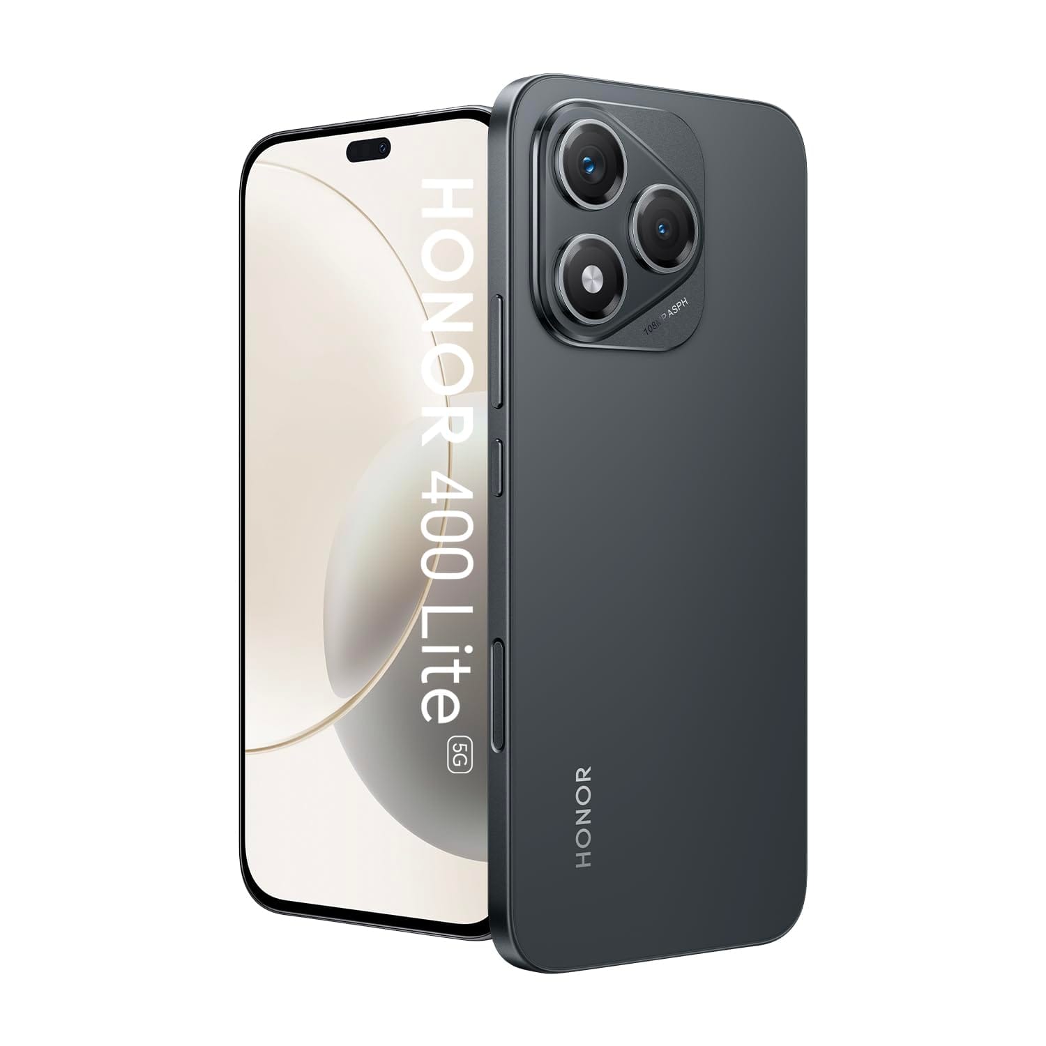 61yYOZ8OnSL Honor 400 Lite Dual SIM 5G 8GB RAM 256GB – Velvet Black (Middle East Version) - Image 1