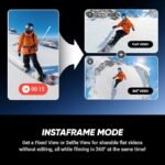 Insta360 X5 8K 360° Action Camera (Satin White) – Waterproof, Triple AI Chip, Replaceable Lenses, Dual 1/1.28" Sensors - Image 8