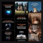 DJI Osmo Pocket 3 Creator Combo – 4K 120fps Vlog Camera with 1-Inch CMOS Sensor, 3-Axis Stabilization, Built-in Mic & Touchscreen | Portable Content Creator Kit - Image 4