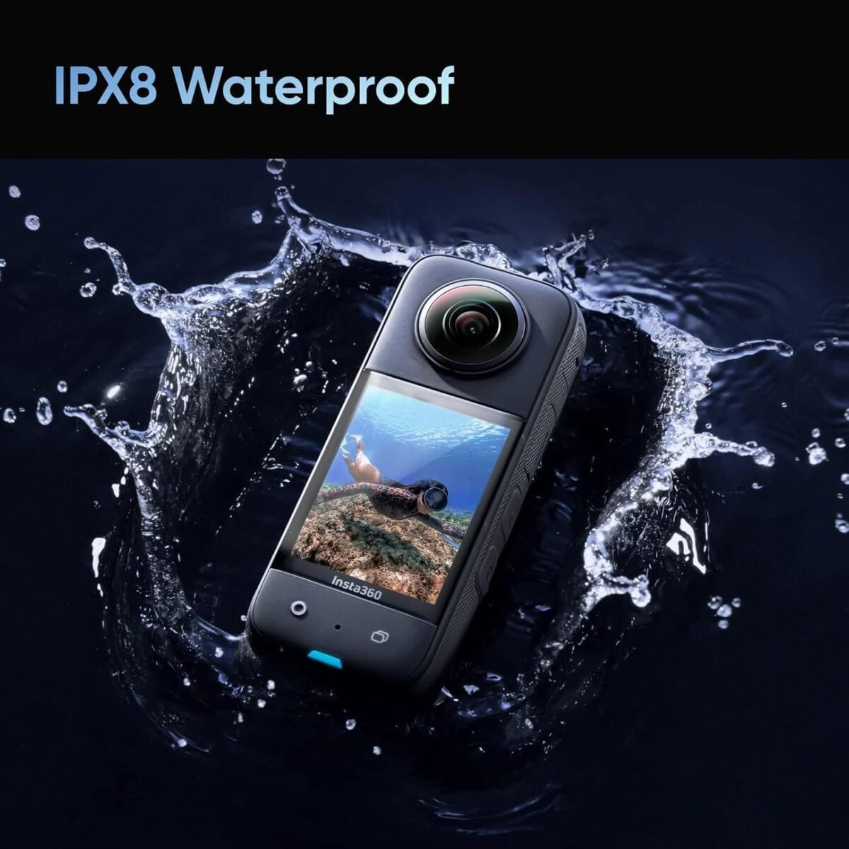 Insta360 X3 360° Action Camera – 5.7K HDR Video, 72MP Photos, Large 1/2" Sensor, FlowState Stabilization, Waterproof, Touchscreen, Voice Control - Image 5