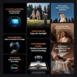 DJI Osmo Pocket 3 – 4K/120fps Vlogging Camera | 1" CMOS Sensor, 3-Axis Stabilization, Face/Object Tracking, Rotatable 2" Touchscreen - Image 4