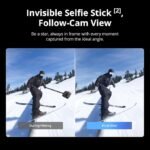 DJI Osmo 360 Adventure Combo – 1″ 360° Camera, 8K 360 Video, 4K/120fps, 170° Ultra-Wide, 3 Extra Batteries, Magnetic Quick-Release - Image 5