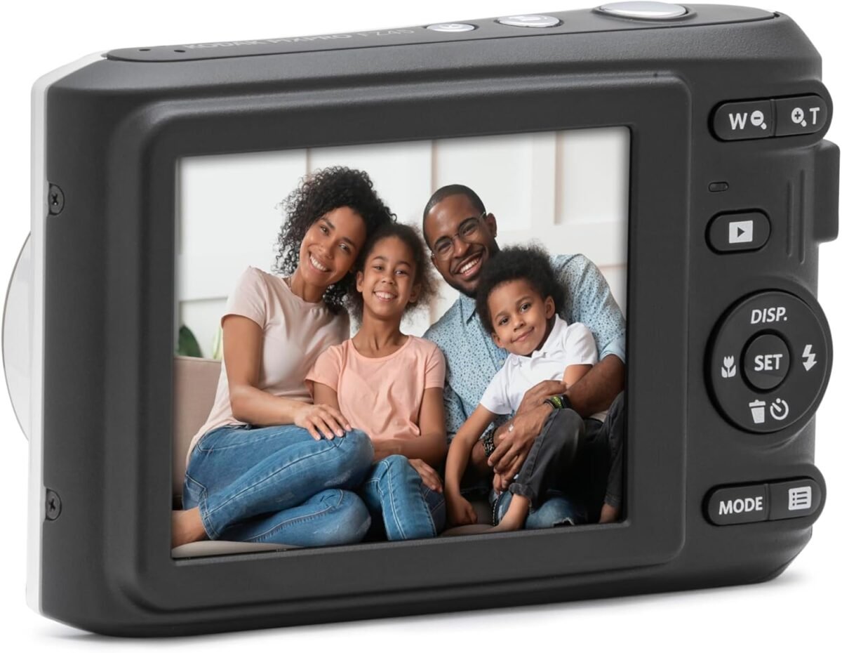 KODAK PIXPRO FZ45-BK 16MP Digital Camera – 4X Optical Zoom, 27mm Wide Angle Lens, 1080p Full HD Video, 2.7" LCD Screen (White) - Image 8