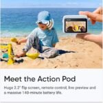 Insta360 GO 3S 128GB 4K Mini Action Camera – Hands-Free Vlogging, Stabilization, Magnetic Mount, Waterproof, Wi-Fi – Arctic White - Image 5
