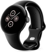 Google Pixel Watch 2 LTE Smartwatch, 41mm Diameter, Custom 3D Corning Gorilla Glass 5 Display, Qualcomm SW5100 Processors, BT5.0, Black Aluminum Case - Obsidian Active Band - LTE | G4TSL - Image 2