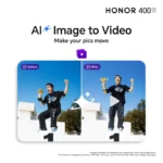 Honor 400 5G Dual SIM Midnight Black 12GB RAM 256GB with Free HONOR CHOICE S7 Earbuds & Louvre Case - Middle East Version - Image 8