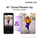 Honor 400 5G Dual SIM Desert Gold 12GB RAM 256GB with Free HONOR CHOICE E6i Earbuds & Case - Middle East Version - Image 7