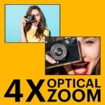 KODAK PIXPRO FZ45-BK 16MP Digital Camera – 4X Optical Zoom, 27mm Wide Angle Lens, 1080p Full HD Video, 2.7" LCD Screen (Red) - Image 4