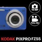 KODAK PIXPRO FZ55-GRY 16MP Digital Camera – 5X Optical Zoom, 28mm Wide Angle Lens, 1080p Full HD Video, 2.7" LCD Screen, Vlogging Camera (Blue) - Image 3