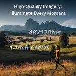 DJI Osmo Pocket 3 – 4K/120fps Vlogging Camera | 1" CMOS Sensor, 3-Axis Stabilization, Face/Object Tracking, Rotatable 2" Touchscreen - Image 2