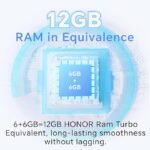 Honor X6b 4G Smartphone – 6GB RAM, 256GB Storage, Dual SIM, Midnight Black - Image 4