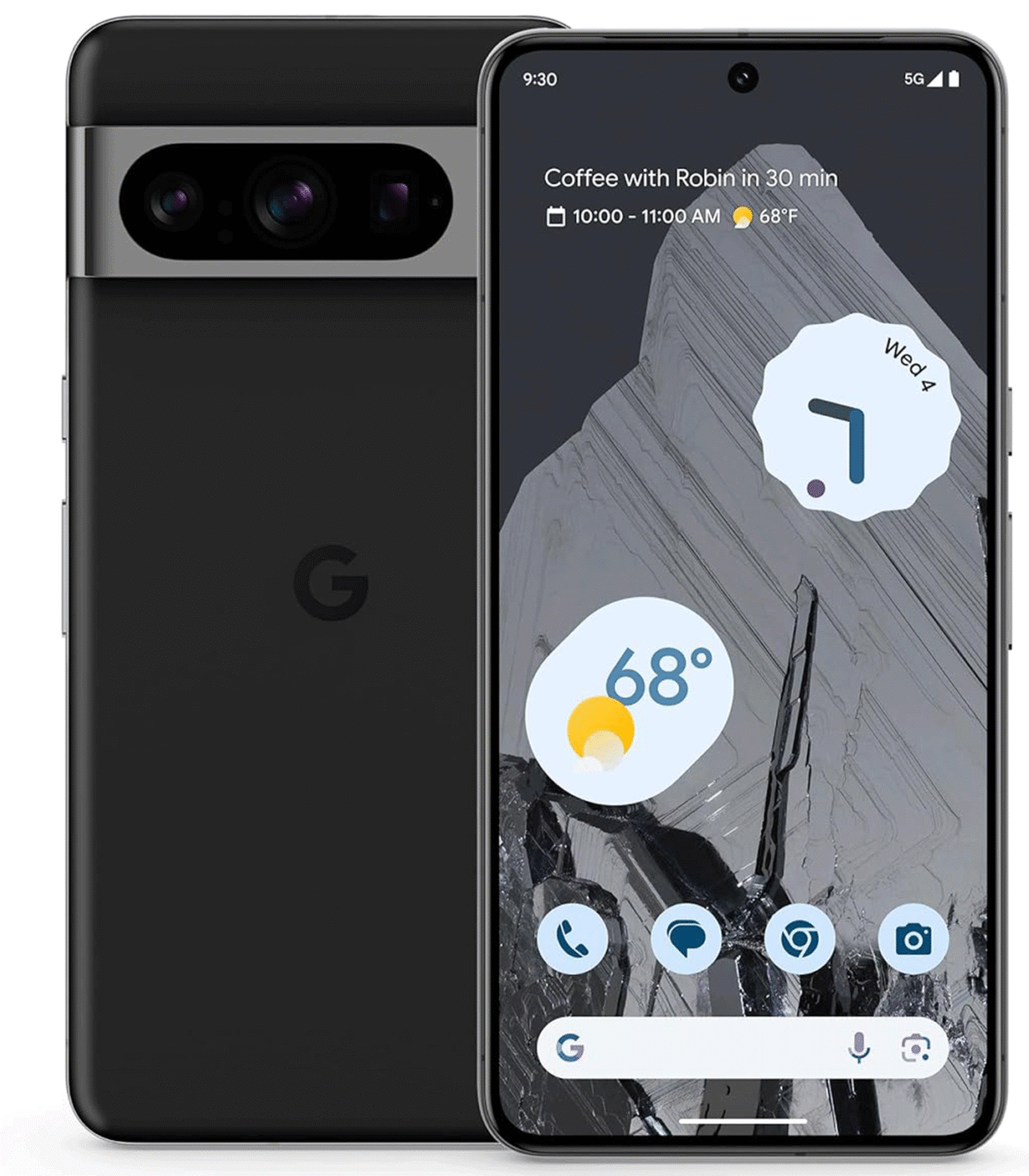 Google Pixel 8 5G Smartphone (International Version) – 128GB Storage, Black/Obsidian | Unlocked Android Phone - Image 1