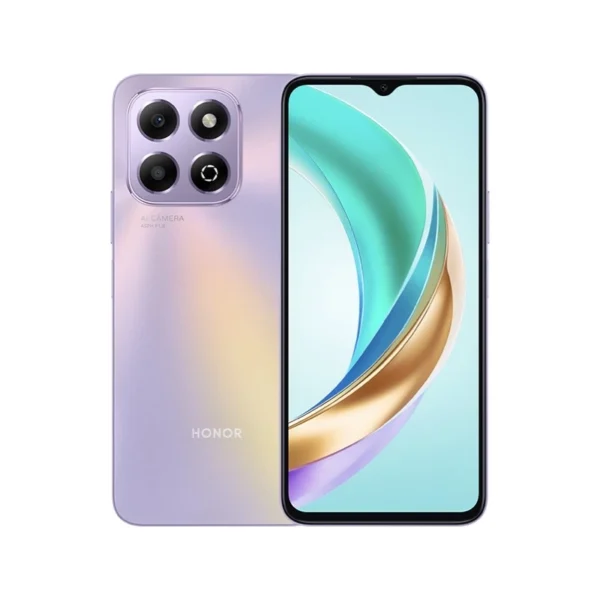 HONOR X6b 4G Smartphone – 6GB RAM, 128GB Storage, Dual SIM, Starry Purple
