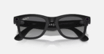 Meta Ray-Ban Wayfarer RW4006 – Matte Black Frame, Polar Gradient Graphite Smart Glasses - Image 5