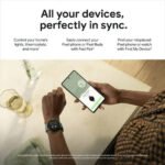 Google Pixel Watch 2 | 32GB+ 2GB RAM | Heart Rate Tracking, Stress Management, Safety Features - Android Smartwatch (Bluetooth/Wi-Fi, Polished Silver Aluminium Case/Bay Active Band) - Image 5