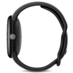 Google Pixel Watch 4 (45mm) – Matte Black Aluminium Case with Obsidian Active Band - Image 2