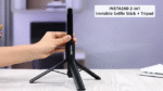 Insta360 2-in-1 Invisible Selfie Stick + Tripod – Portable Accessory for GO, GO 2, ONE X, ONE X2, X3, ONE R & ONE RS (Black) - Image 5