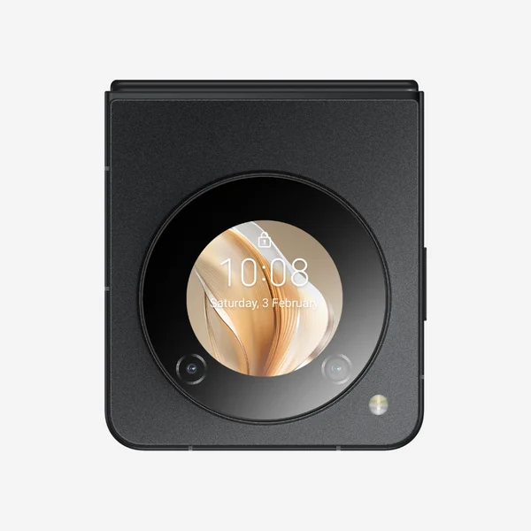 Nubia Flip 5G Black smartphone with 4310mAh battery and 6.9-inch display